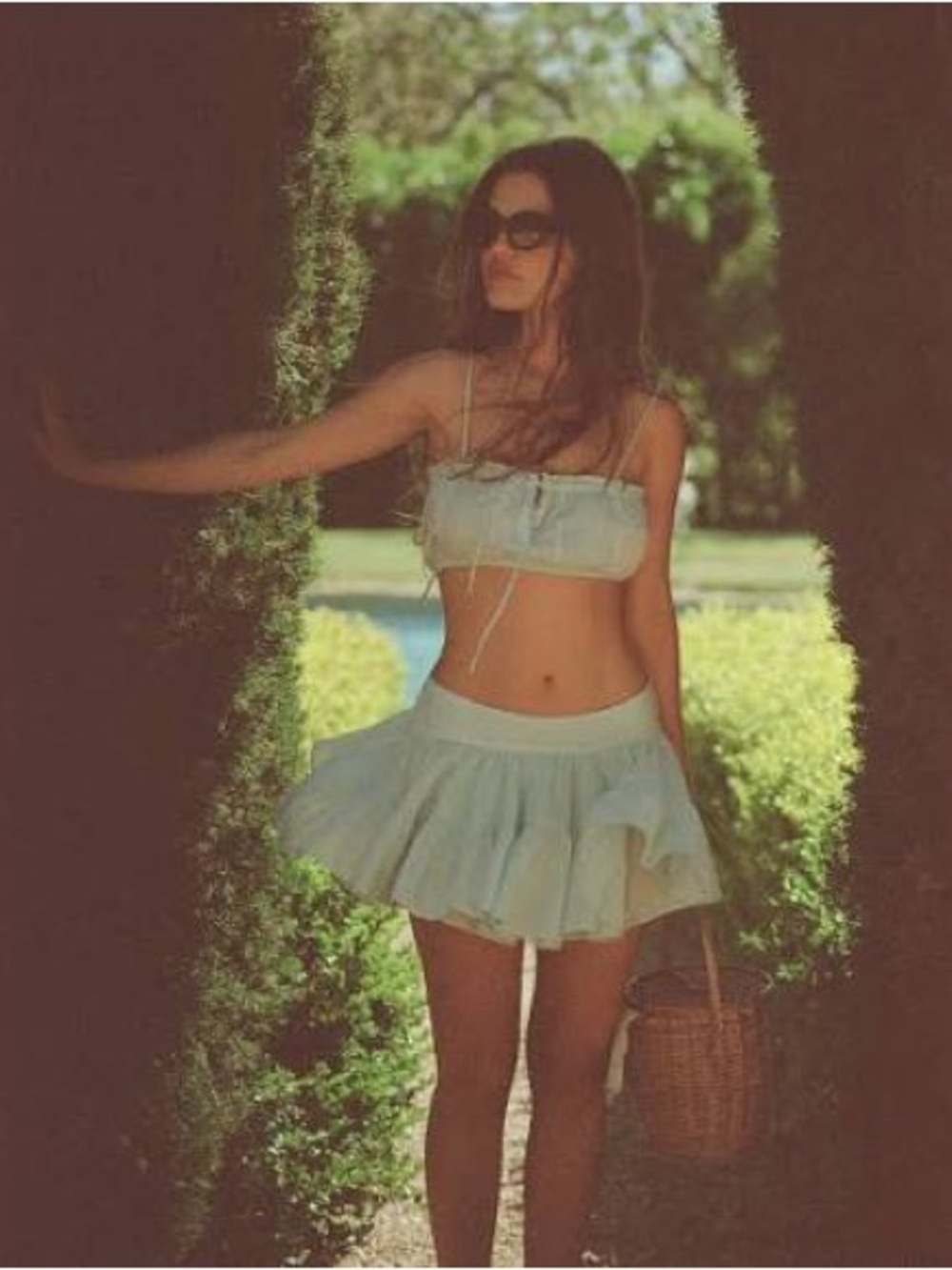 SKIMS Voile Cami, Skirt, Shorts, and Pants SET